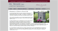 Desktop Screenshot of hcwood.com